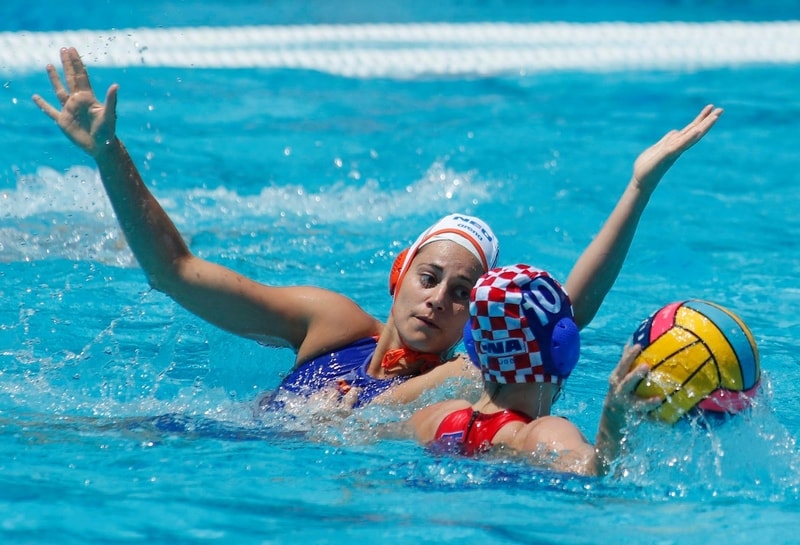 Vaterpolo Evropsko prvenstvo za žene, Holandija - Hrvatska