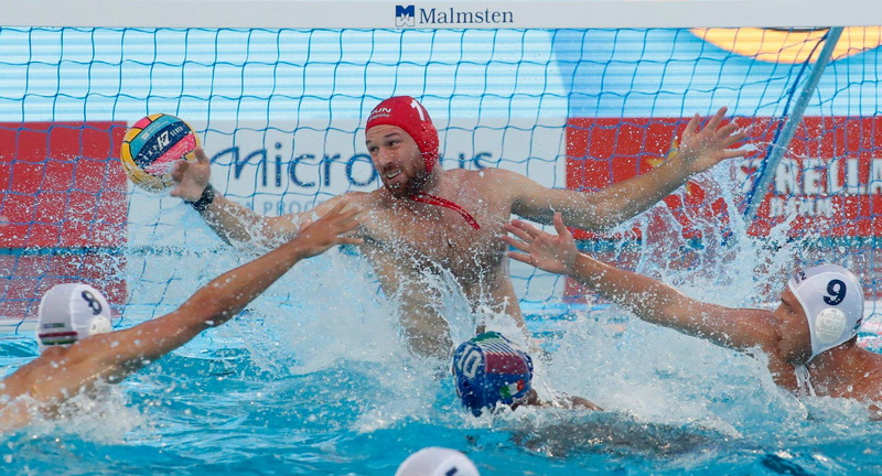 Vaterpolo Evropsko prvenstvo, Mađarska - Italija