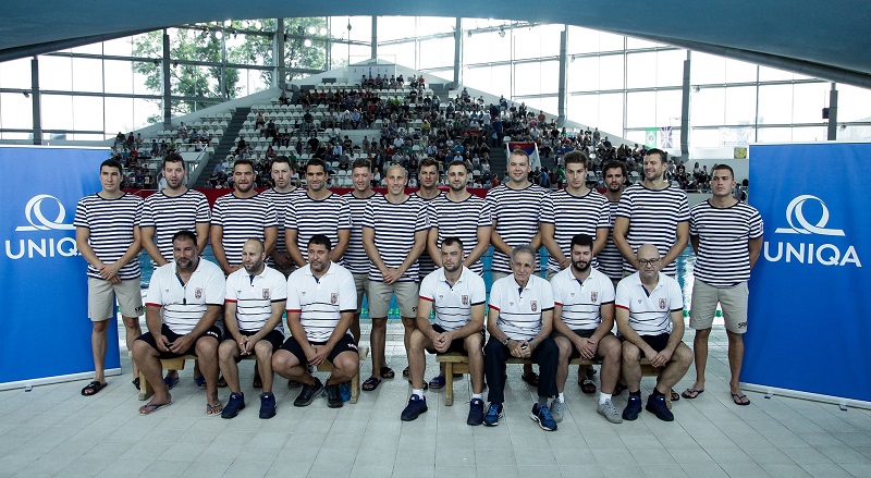 Vaterpolo reprezentacija Srbije, Evropsko prvenstvo 2018.