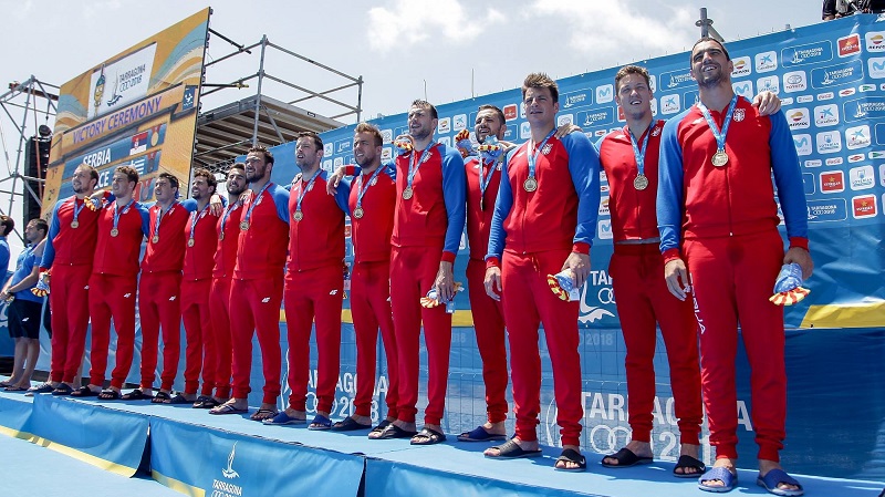 Vaterpolo reprezentacija Srbije, Mediteranske igre 2018.