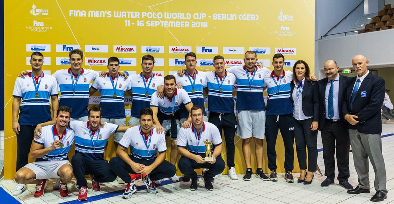 Vaterpolo reprezentacija Srbije, Svetski kup 2018.