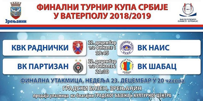 Vaterpolo Kup Srbije 2018