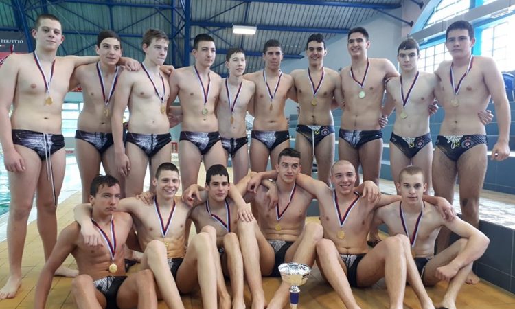 Vaterpolisti Partizana rođeni 2004. godine i kasnije