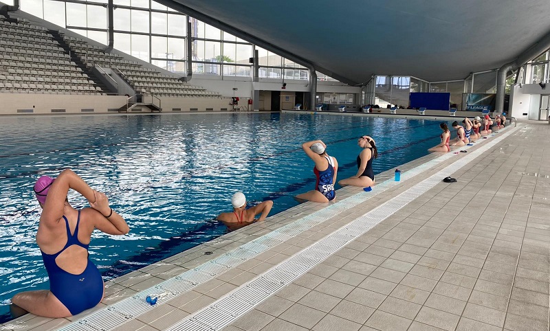 Trening ŽVK Crvena zvezda