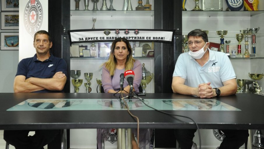 Konferencija, Igor Milanović, Partizan