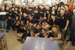Navijači Partizana u Italiji, Pro Reko - Partizan