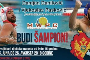 Vaterpolo kamp Crna Gora 2018