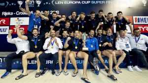 Vaterpolo reprezentacija Hrvatske, Evropa kup 2018.