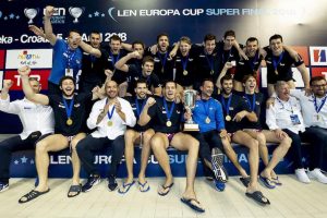 Vaterpolo reprezentacija Hrvatske, Evropa kup 2018.