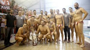 Vaterpolo klub Olimpijakos, šampion Grčke 2018.