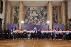 Vaterpolisti Srbije kod predsednika