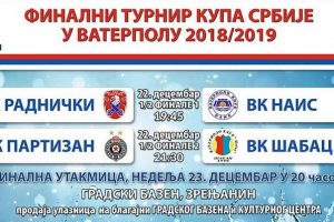 Vaterpolo Kup Srbije 2018