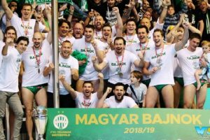 Vaterpolo klub Ferencvaroš šampion Mađarske 2019.