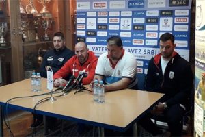Konferencija za novinare pred meč Srbija - Hrvatska, decembar 2019.