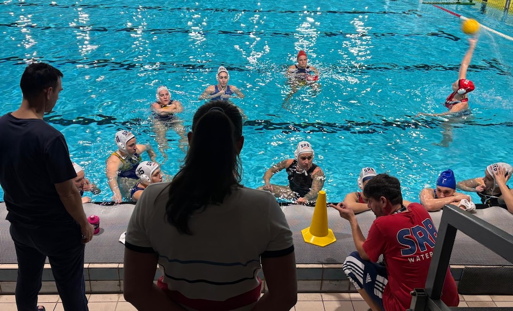 Zenska reprezentacija Srbije pripreme Budimpesta 25