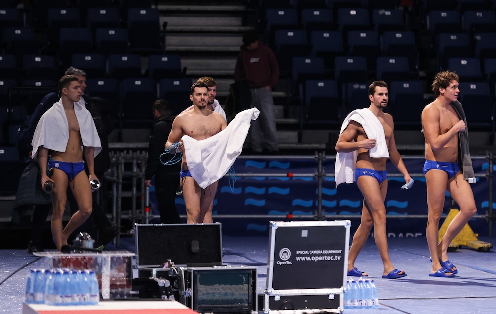 Pripreme reprezentacije Srbije Arena