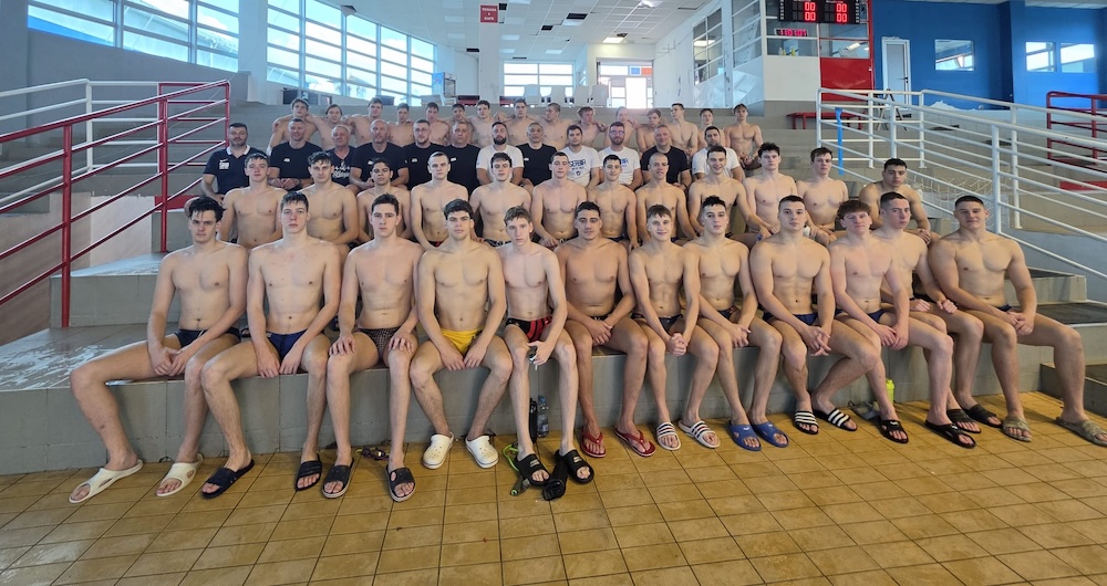 Vaterpolo reprezentacija Srbije 2008 i mladji pripreme