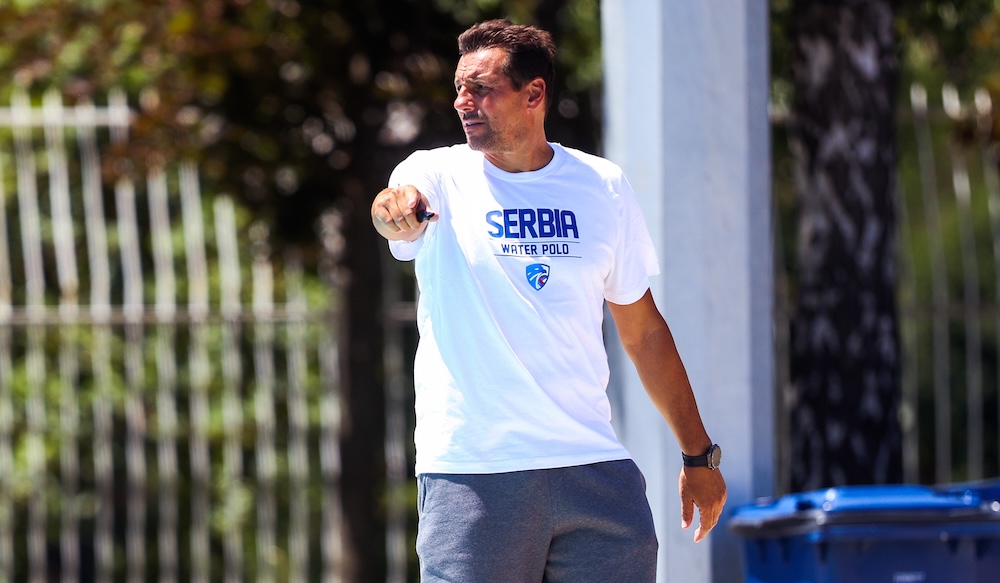 Vladimir Vujasinovic selektor Srbija trening